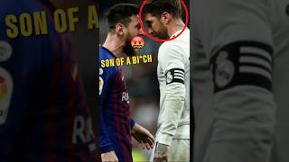 Moments when Messi and Ramos hate eachother 😱😱 [upl. by Llevram]