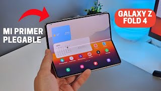 Mi PRIMER Plegable Galaxy Z FOLD 4 [upl. by Remington492]