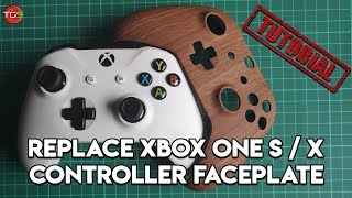 How to change an Xbox S  X Controller Faceplate Tutorial 🎮 [upl. by Eilime777]