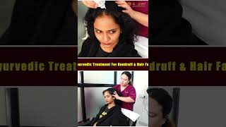 Ayurvedic Treatment for Dandruff and Hair fall  explained by Dr Rashetha [upl. by Leuqer]