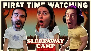 Now that is a twist ending Watching Sleepaway Camp 1983 for the first time REACTION [upl. by Iba151]