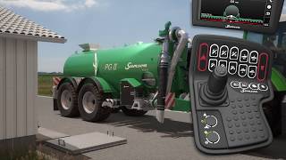 How to fill your slurry tanker in few minutes  SAMSON Ejector [upl. by Oitaroh]