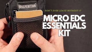 My Micro EDC Essentials Kit Work in Progress [upl. by Jalbert]