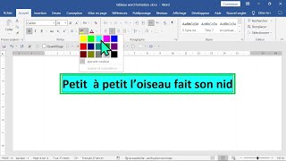 FORMATION WORD comment ENCADRER UN TEXTE [upl. by Michaella]