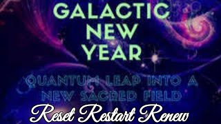 ✨️pt1 GALACTIC NEW YEAR comic blessings RESET RESTART RENEW✨️ spirituality consciousness tarot [upl. by Maryanne400]