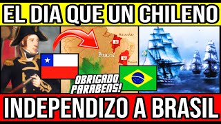 El Dia que un Chileno INDEPENDIZO a Brasil 🇨🇱 Chile Valparaiso ViñaDelMar BioBio GranSantiago [upl. by Yardley]