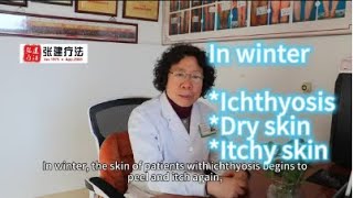 In winter the skin of ichthyosis patients begins to peel and itch againichthyosisskincaredryskin [upl. by Odnomar]