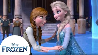 Elsa and Annas Magical Moments  Frozen [upl. by Nosned]