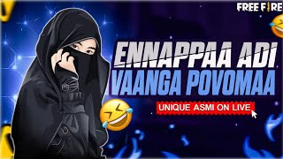 🤓🤏ENNAPAA ADI VAANGA POVOMAA😅Unique Asmi is live😍 [upl. by Eikcin]