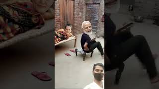 Modi Gats Milk From cows and charges dukanakhiles yogi modi funny comedy funny modi interview [upl. by Olatha444]