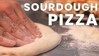 How to make the BEST SOURDOUGH PIZZA [upl. by Rowley664]