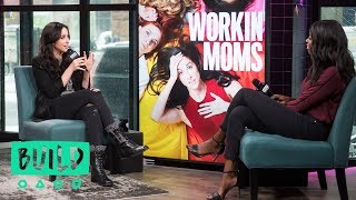 Catherine Reitman Talks Her Series quotWorkin Momsquot [upl. by Adnolahs]