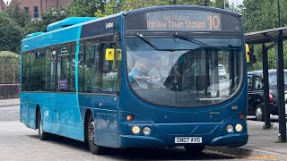 Arriva Kent Thameside Harlow  Route 10  3820 GN07AVG  Wright Eclipse Urban D7E  240724 [upl. by Alderson175]