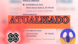 bolsa família atualizado Parcela Novembro veio com desconto  Ou VALOR MAIOR [upl. by Jarad]