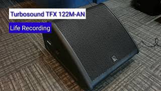 Turbosound Flashline TFX122MAN Audio Performance Recording with Smartphone [upl. by Llevol]