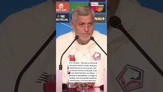 🎙️Bruno Genesio en conférence de presse parle du Real Madrid  realmadrid losc liguedeschampions [upl. by Ringler]