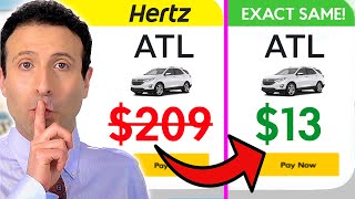 10 CHEAP RENTAL CAR HACKS That Will Save You Money [upl. by Nelleh]