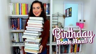 BIRTHDAY BOOK HAUL [upl. by Senskell]