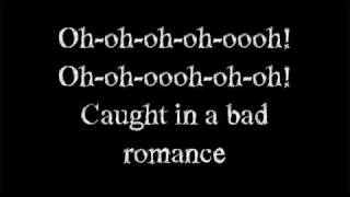 Lady Gaga  Bad Romance Lyrics [upl. by Siravrat]