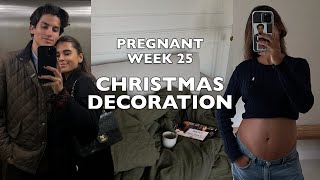 PREGNANT UPDATE amp CHRISTMAS DECORATION [upl. by Hellman]