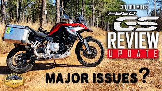 BMW F850GS Review Update  30000 Miles  From a Real Owner [upl. by Nihi]