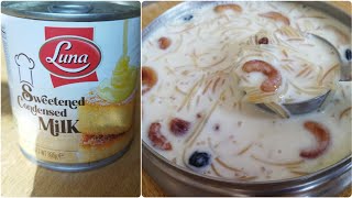 Super Tasty Semiya Payasam With Milkmaid 😋 Easy Vermicelli Kheer [upl. by Ala]