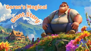 Gorans Magical Giant Story  A Magical Tale of Kindness and Selflessness  Animated Story for Kids [upl. by Akcirahs561]