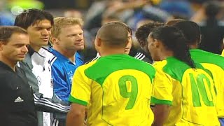 Ronaldo R9 Ronaldinho Gaucho amp Adriano Magical Show vs Germany in 2004 [upl. by Watters198]