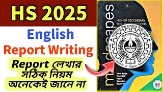 How To Write A Report  School Report কিভাবে লিখবে [upl. by Aikemat588]