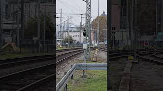 Bahnhof Heilbronn Schwenk BR 185 3027  Eurodual Stadler 2159 DB abgestellt Stellwerk frankenbahn [upl. by Aerdnu]