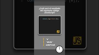 JavaScript  Reto 4 🔥¿Qué muestra este código JavaScript en la consola [upl. by Purpura920]