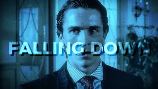 Patrick Bateman  Falling Down  Slowed  American Psycho Edit [upl. by Ihcur]