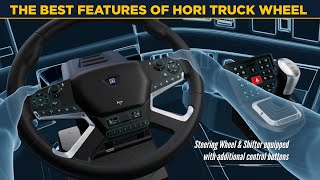 Top 12 Best Features that only Hori Truck Steering Wheel has for ETS2 amp ATS Sim Trucking [upl. by Kramal478]