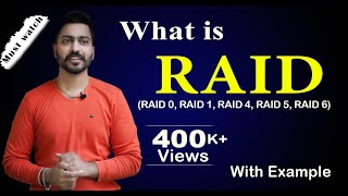 Lec114 What is RAID RAID 0 RAID 1 RAID 4 RAID 5 RAID 6 Nested RAID 10 Explained [upl. by Analiese518]