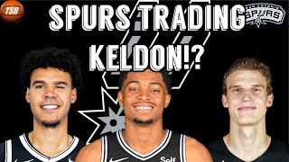 Keldon Johnson TRADE for Lauri Markkanen Cam Johnson [upl. by Tran]