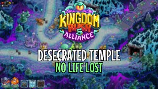 Kingdom Rush Alliance  Desecrated Temple Level 13 [upl. by Buttaro]