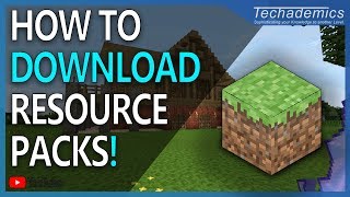 How To Download and Install Minecraft Resource Packs PC [upl. by Aneri]