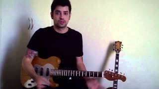 Pat Metheny JazzBebopOutside Lick 1 w TABs  Fili Filizzola [upl. by Anika]