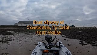 Boat Slipway In North Wales Caernarfons Ty Calch [upl. by Basilio]