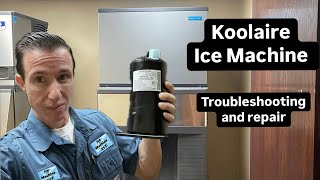 Koolaire ice machine troubleshooting  Bad Compressor [upl. by Yaj798]