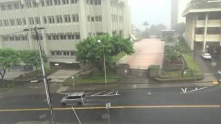 Flash Flood Wailuku Maui Hawaii 9132016 [upl. by Watkins]