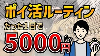 【たった1日】5000円稼ぐ休日ポイ活ルーティン [upl. by Bashemath]