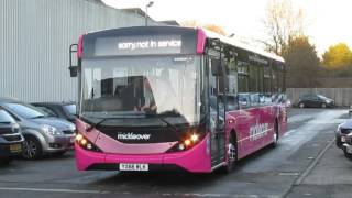 Mickleover Enviro200 MMC YX66WLK on test in Derby [upl. by Riana]