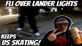 The Amazing FLi OVER LANDER Lights Keeps Us Skateboarding [upl. by Shaeffer]