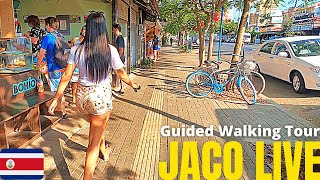 Guided Walking Tour of Jaco Costa Rica  Main Street [upl. by Arlinda]