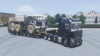 Truckers of Europe  transporting a massive lorry  Renault lorry  episode 6 [upl. by Tirrell957]