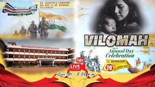 VILOMAH 28th Annual Celebration St Josephs Convent Sr Sec E M School Pulluvazhy [upl. by Atteynod14]