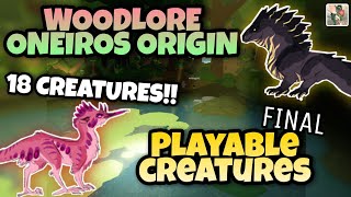 Woodlore Oneiros Origin development PLAYABLE CREATURES EP3 Upcoming creature survival game [upl. by Garreth]