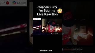 Steph Curry Vs Sabrina Ionescu WAS WILD 😵 [upl. by Munmro]