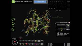 Foldit Educational Mode Tutorial MasonPfizer Monkey Virus [upl. by Akeemat38]